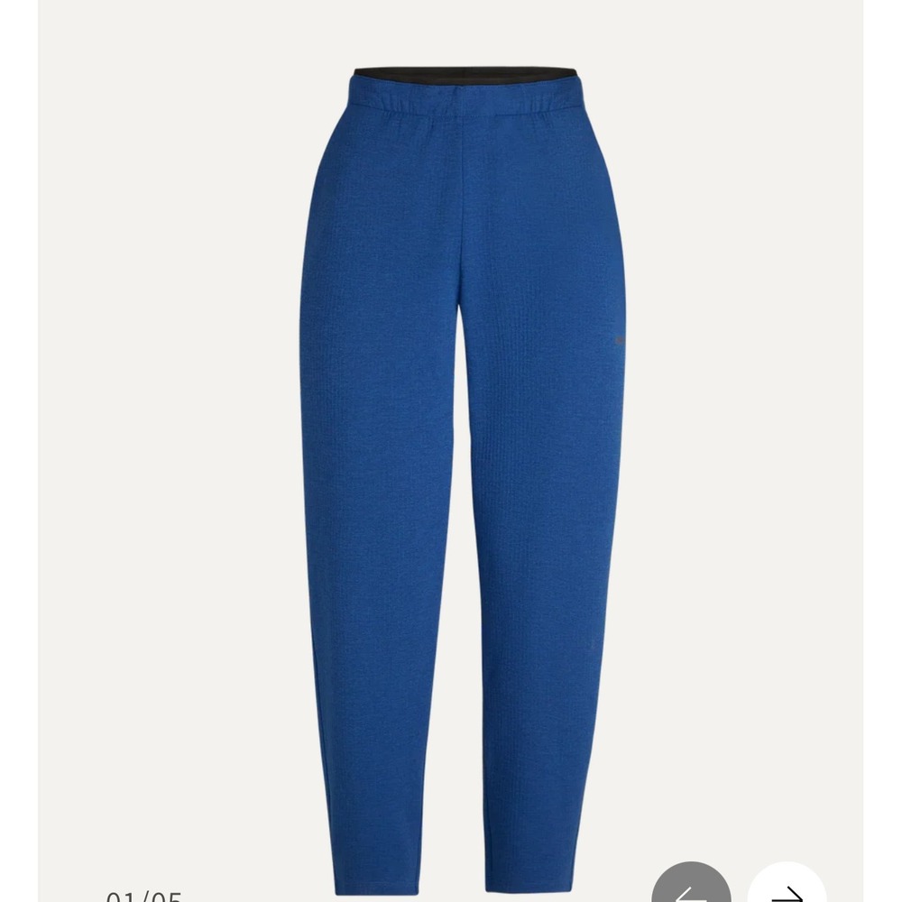 NOBULL Women's Drive Pants Blue Quartz Pockets MidweightSize Small